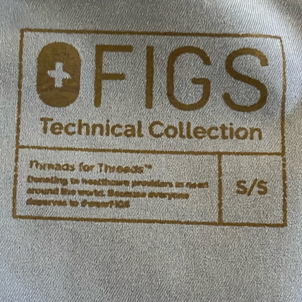 Figs • Pisco / Leon Ceil Blue Scrub Set - S Short - Picture 14 of 16